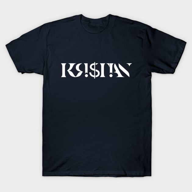 KR!$T!AN - Logo1 T-Shirt by FEELREAL